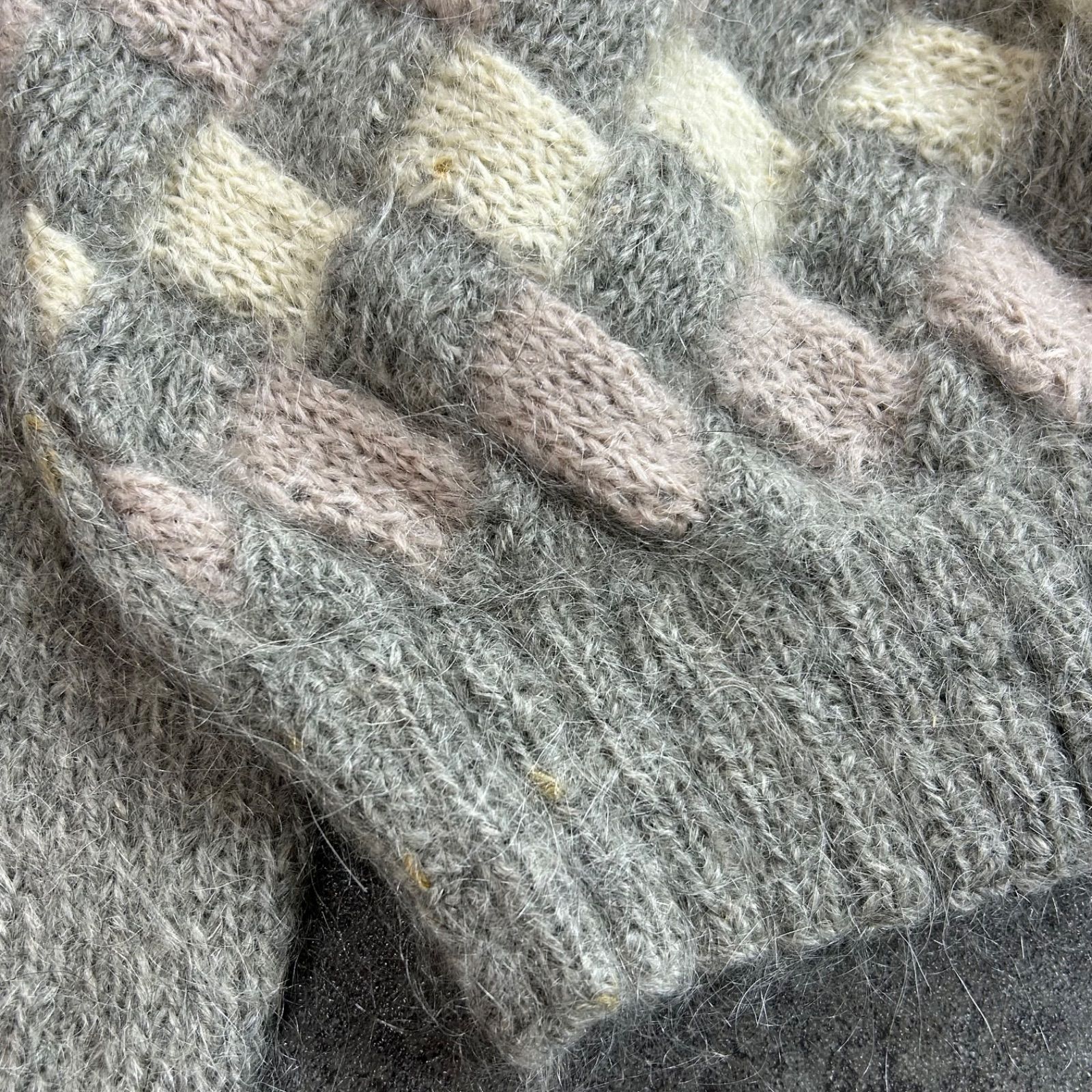 ニュージーランド製 90s Vintage Handknits ハンドニット セーター 