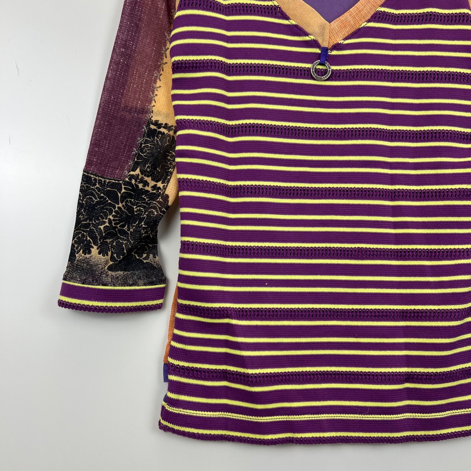 SAVE THE QUEEN 90s ITALY vintage archive powernet top M セーブザ