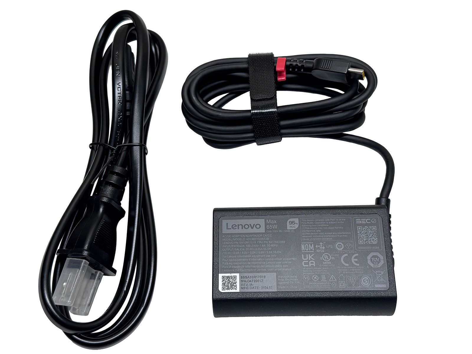 最新 レノボ 純正 USB Type-C 65W 電源アダプター ThinkPad X1 Carbon 
