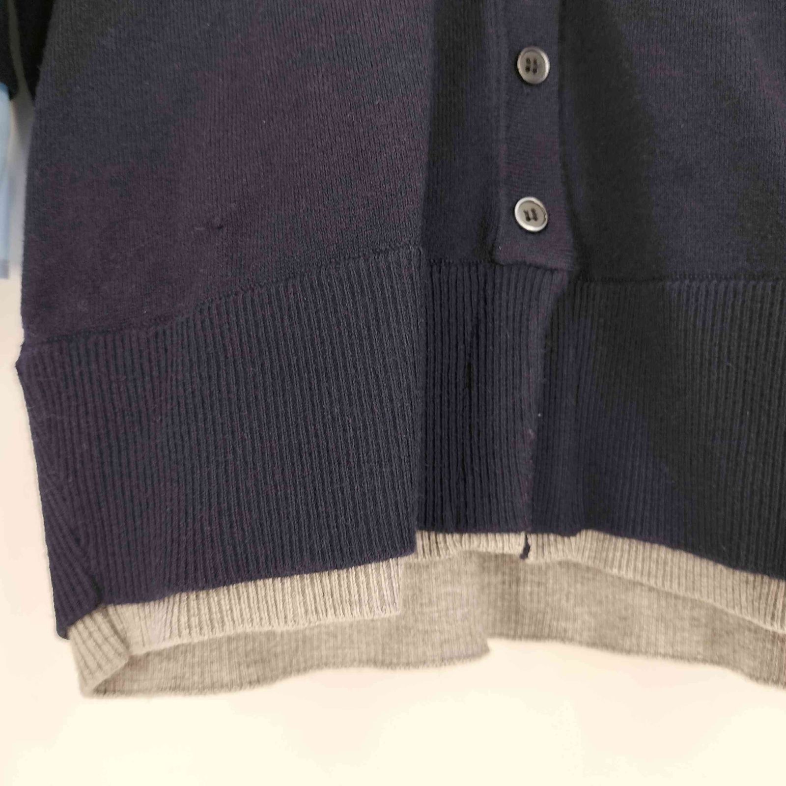 エイミーイストワール eimy istoire シャツドッキングレイヤードニット