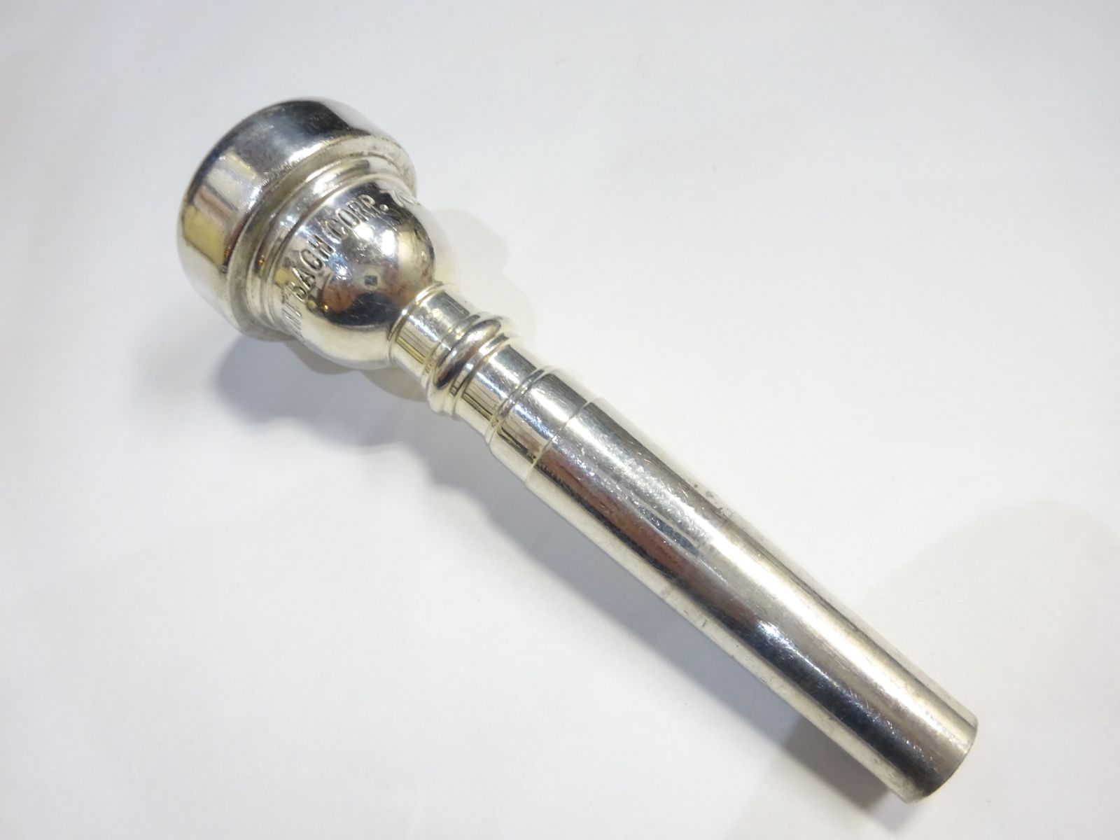 バック・トランペットマウスピース 「3C」「CORP. ニア・ピリオド」 バック トランペット用マウスピース CORP. 7C ニアピリオド【服部