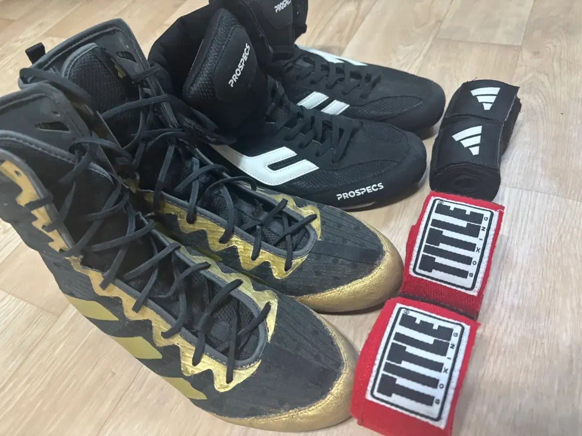 アディダス PROSPECS ボクシング シューズ Titleist ハンドラップ バンテージ