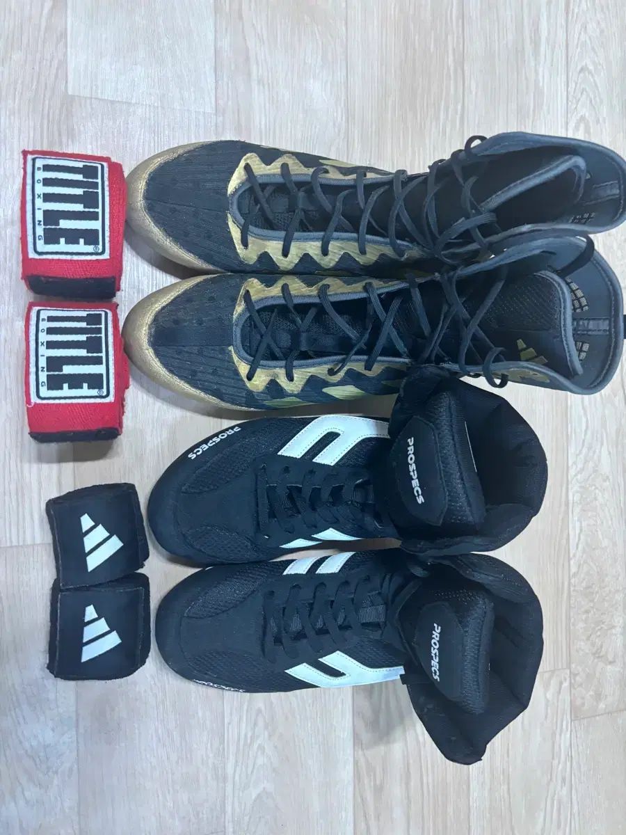 アディダス PROSPECS ボクシング シューズ Titleist ハンドラップ バンテージ