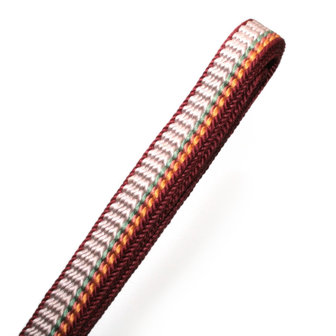 江戸組紐 五嶋紐 帯締め 無形文化財 正絹 帯〆 エンジ 白 緑 オレンジ