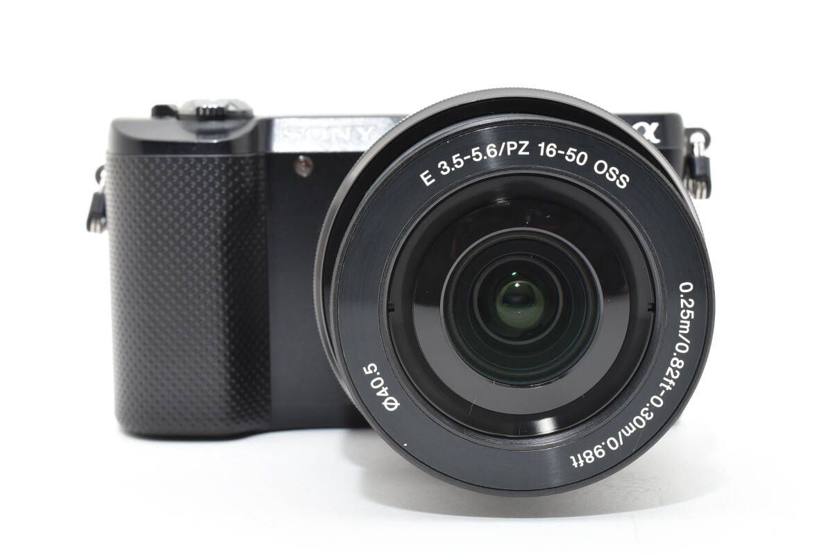 □ 美品 □ ソニー SONY α5000 ブラック レンズセット ≪S数5500回