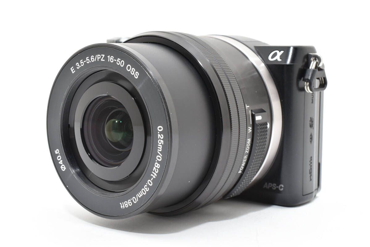 □ 美品 □ ソニー SONY α5000 ブラック レンズセット ≪S数5500回