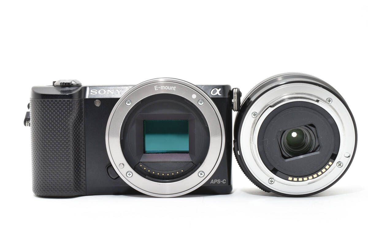 □ 美品 □ ソニー SONY α5000 ブラック レンズセット ≪S数5500回