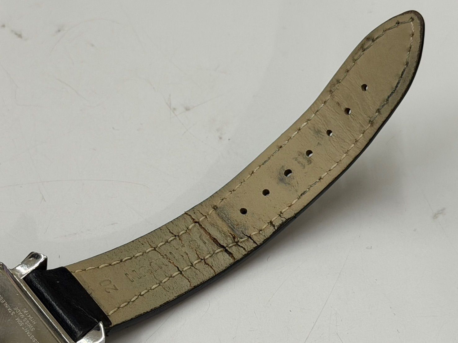 電池交換済】HAMILTON ハミルトン ロイド クロノグラフ クォーツ 純正