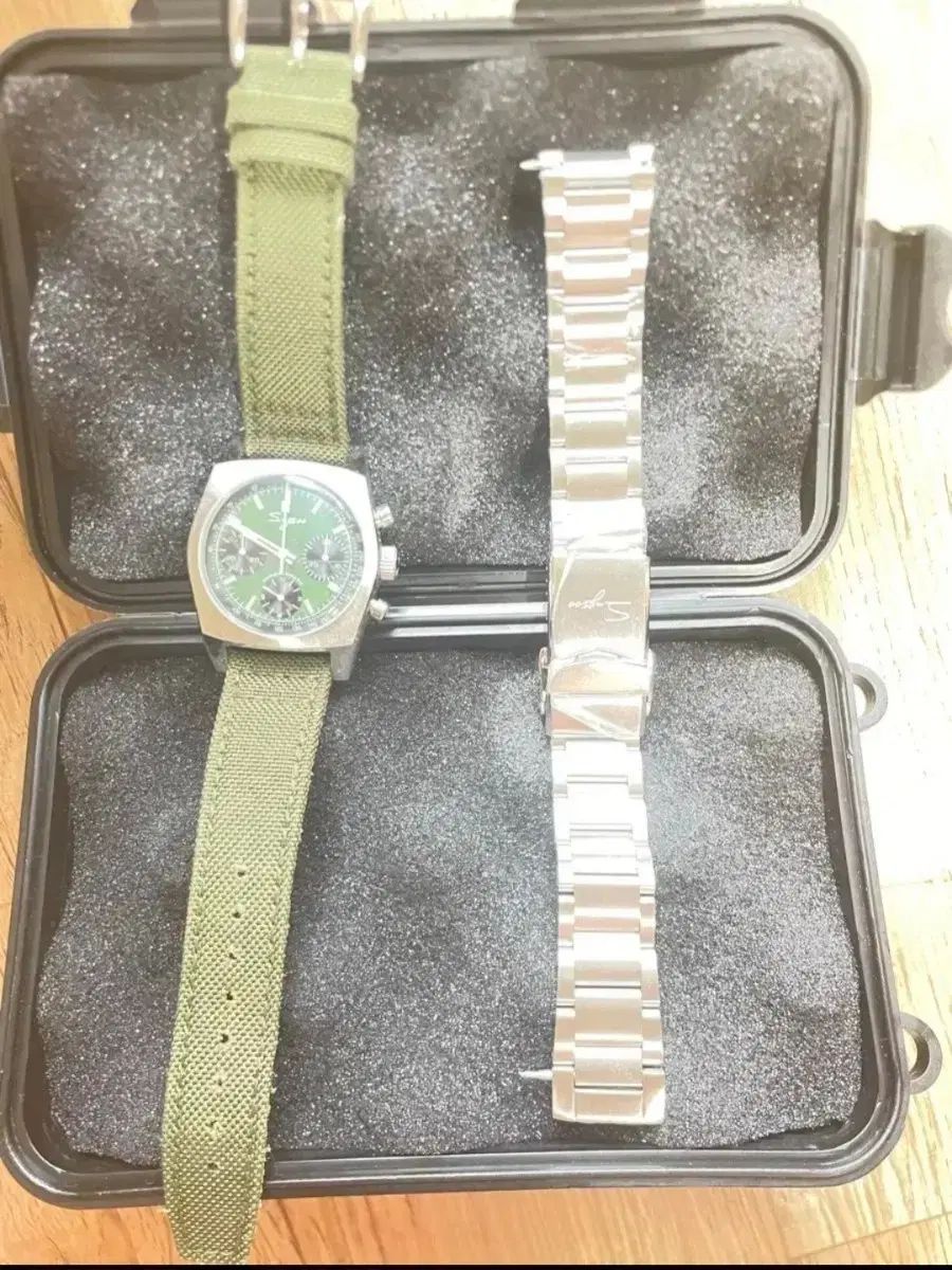 sugess 手動クロノグラフ マイクロブランド