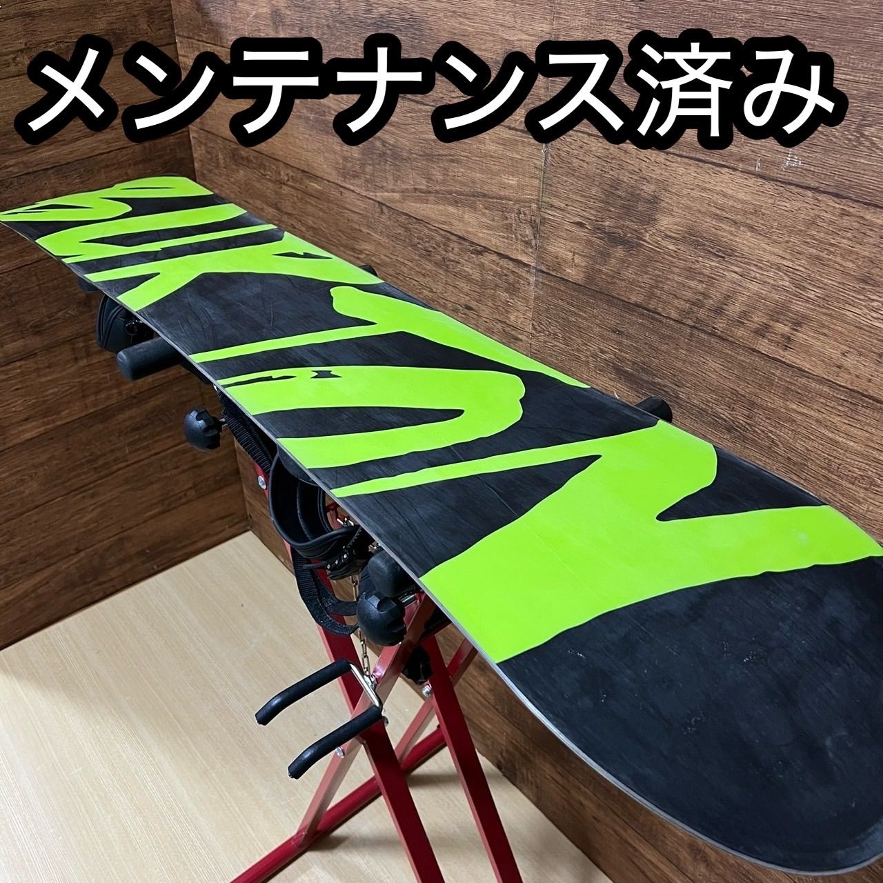 BURTON バートン BLUNT ブラント メンズ スノーボード 4点セット
