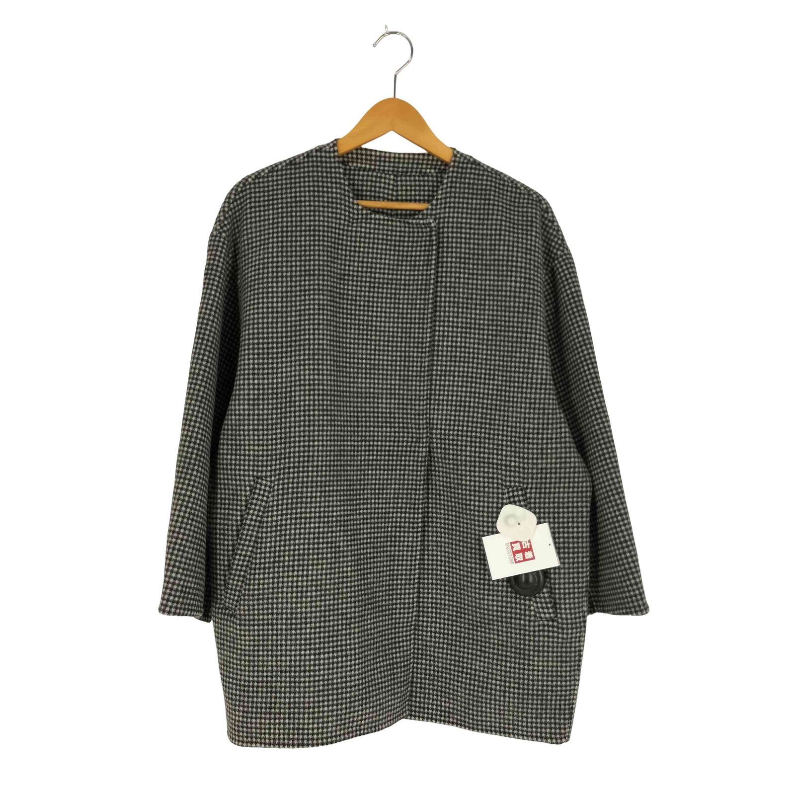 スローブイエナ SLOBE IENA ダブルフェイス ウール ショートコート