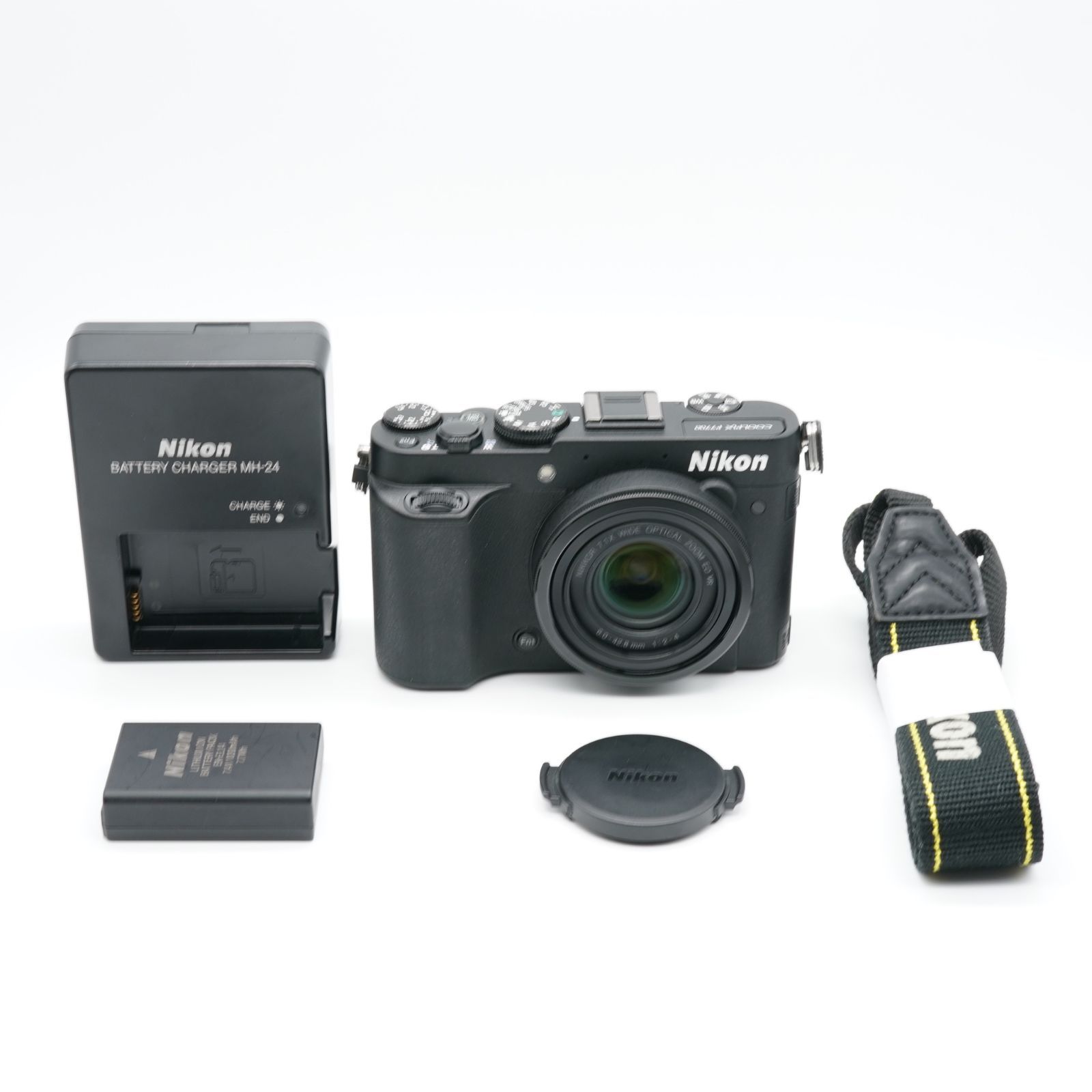 極上 ニコン NIKON COOLPIX P7700 ブラック あると嬉しい純正