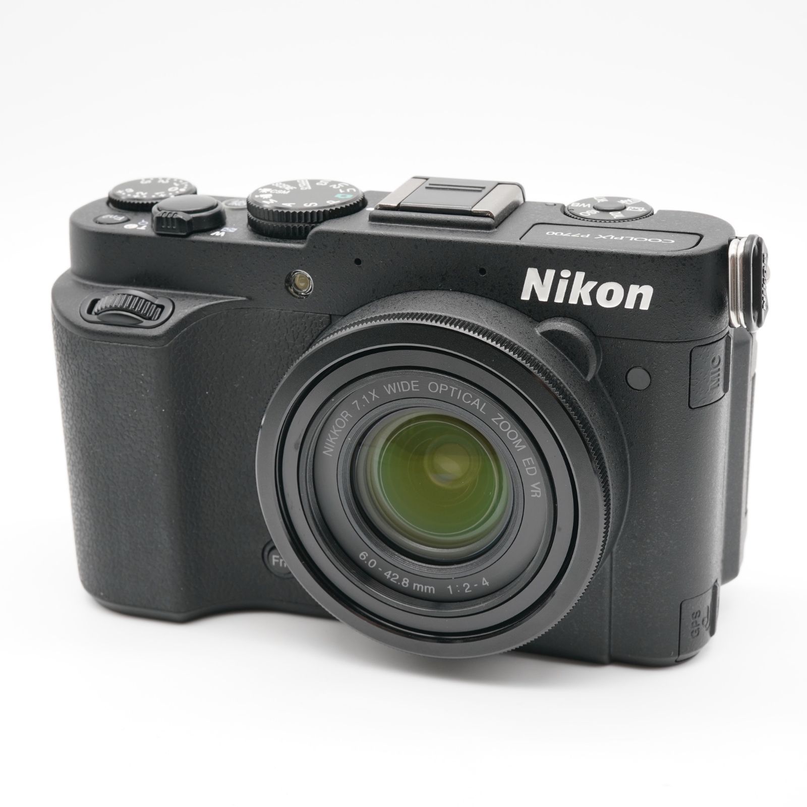 極上 ニコン NIKON COOLPIX P7700 ブラック あると嬉しい純正