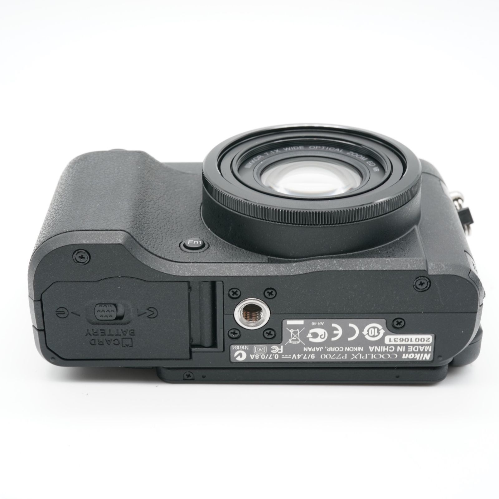 極上 ニコン NIKON COOLPIX P7700 ブラック あると嬉しい純正