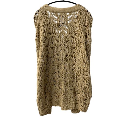 ダイリク DAIRIKU 21 SS Children Hand Knitting Cardigan カーディガン ベージュ Fサイズ 201 MT-4808