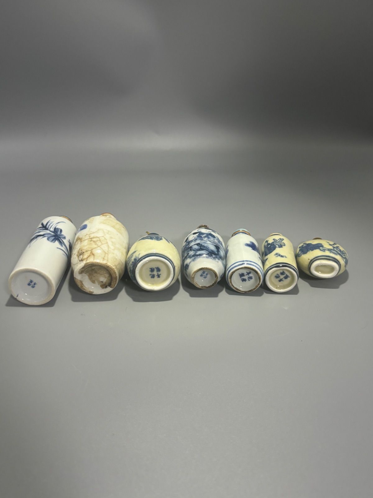 年末セール 中国古美術 香水瓶 鼻煙壺 7個セット - メルカリ