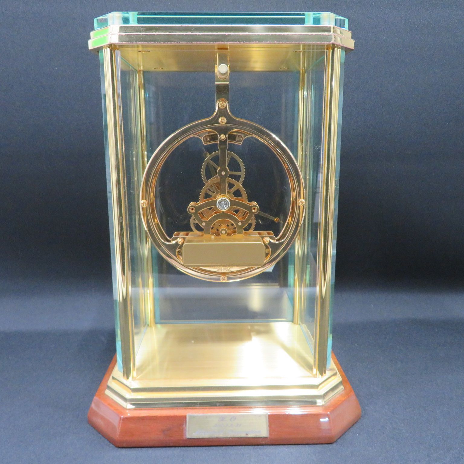 7485□セイコー(SEIKO)□デコール(DECOR)□置時計□AZ728G□不動□送料