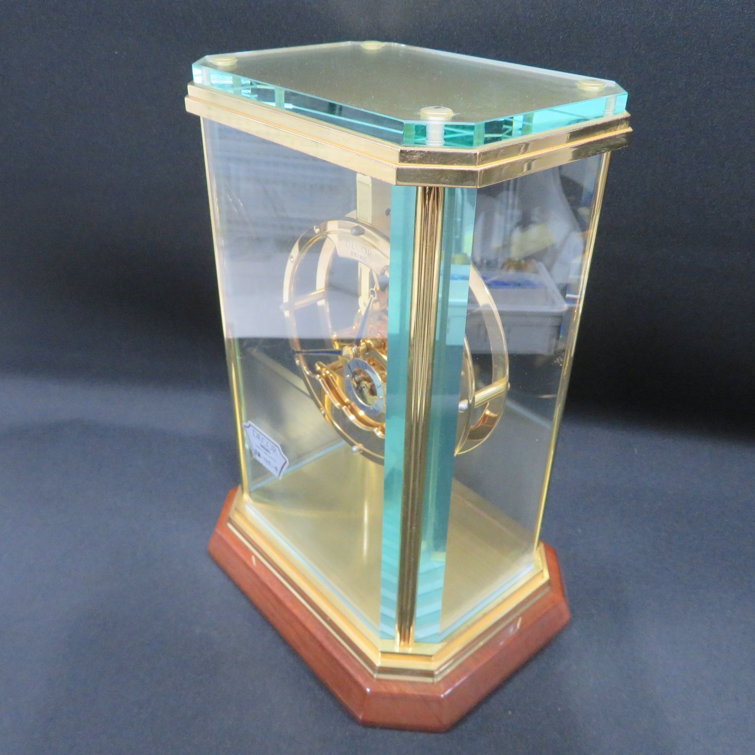 7485□セイコー(SEIKO)□デコール(DECOR)□置時計□AZ728G□不動□送料