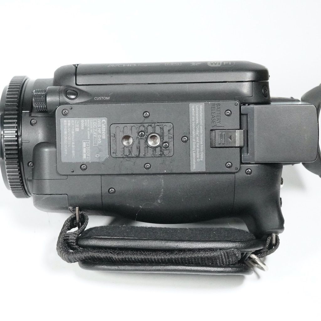 Canon キャノン iVIS HF G40 ブラック 動作OK 返金保証 /2441 - メルカリ