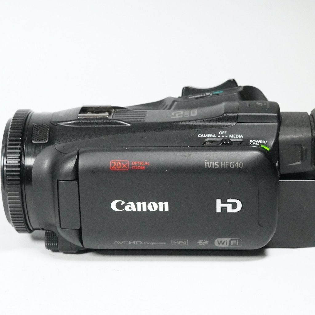 Canon キャノン iVIS HF G40 ブラック 動作OK 返金保証 /2441 - メルカリ
