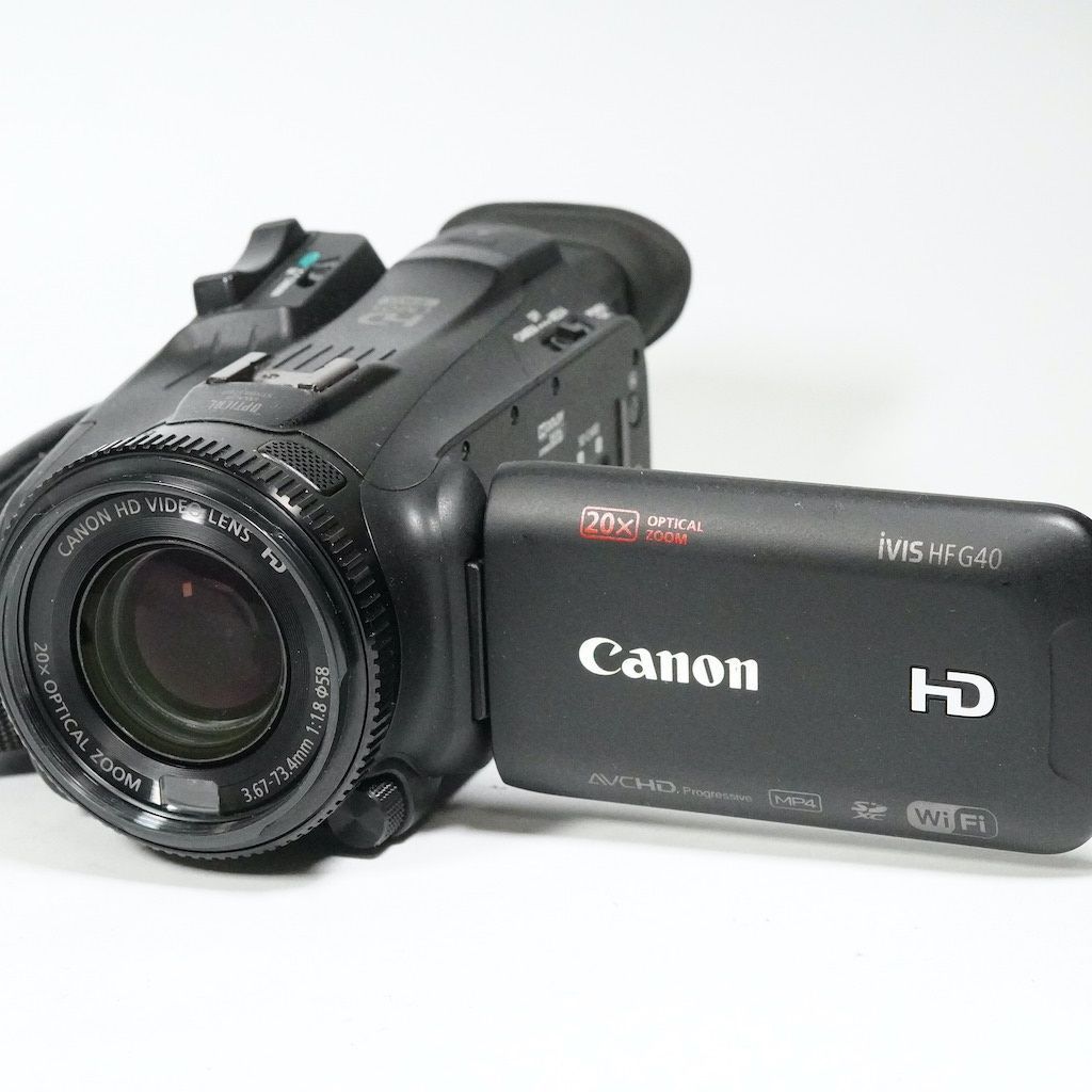 Canon キャノン iVIS HF G40 ブラック 動作OK 返金保証 /2441 - メルカリ
