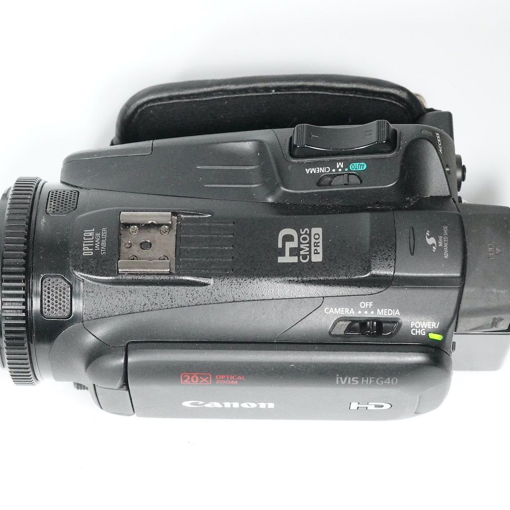 Canon キャノン iVIS HF G40 ブラック 動作OK 返金保証 /2441 - メルカリ