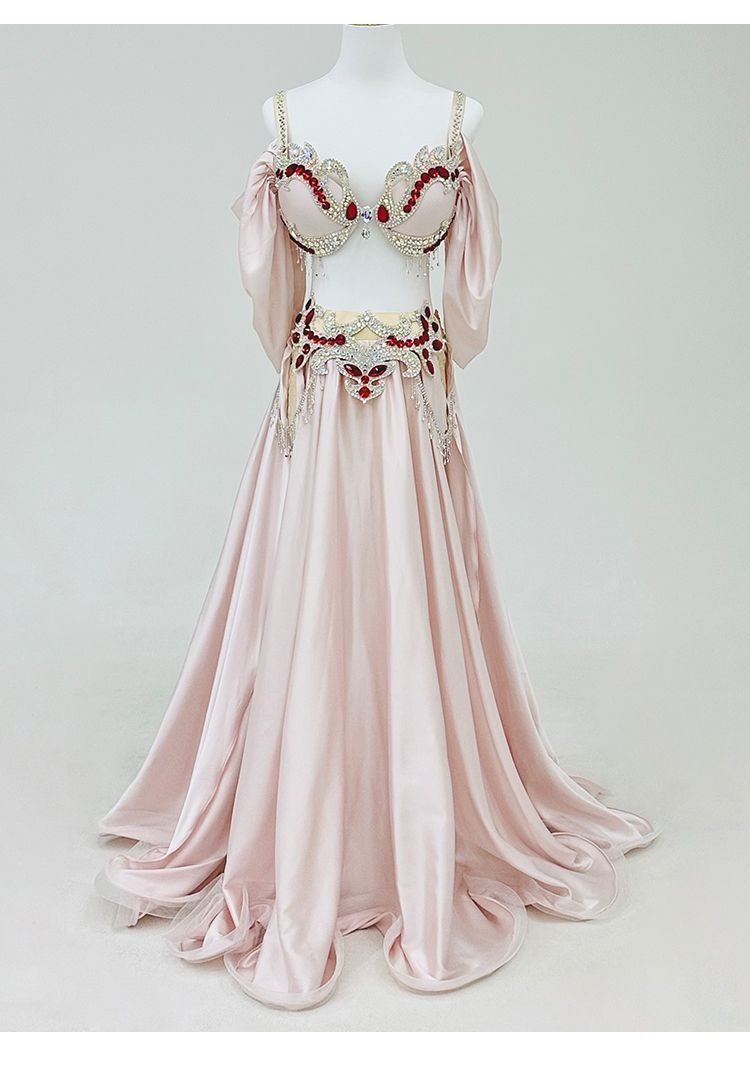 ベリーダンス衣装 ブラ スカートセット オーダーメイド - メルカリ