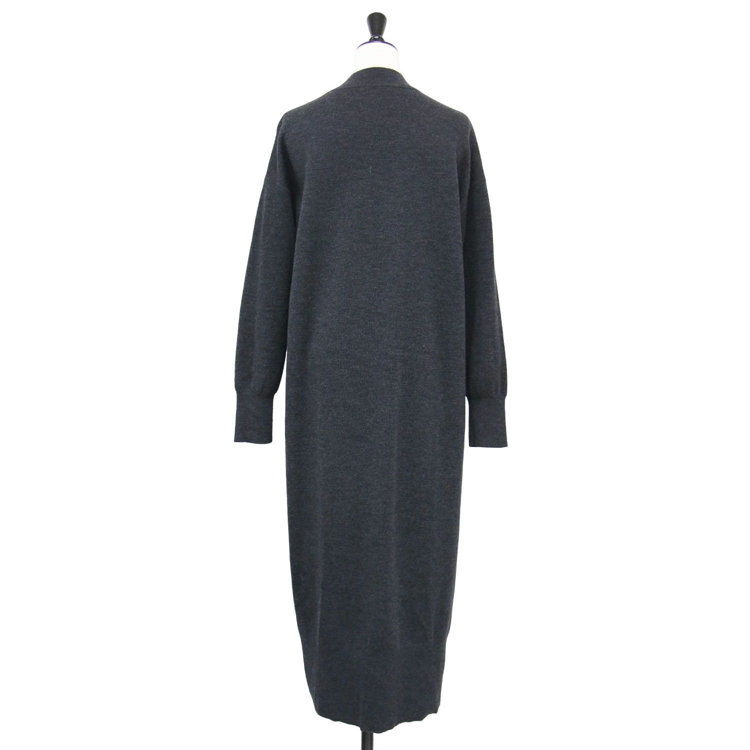 theory luxe セオリーリュクス ワンピース ダークグレー サイズ:38(M 