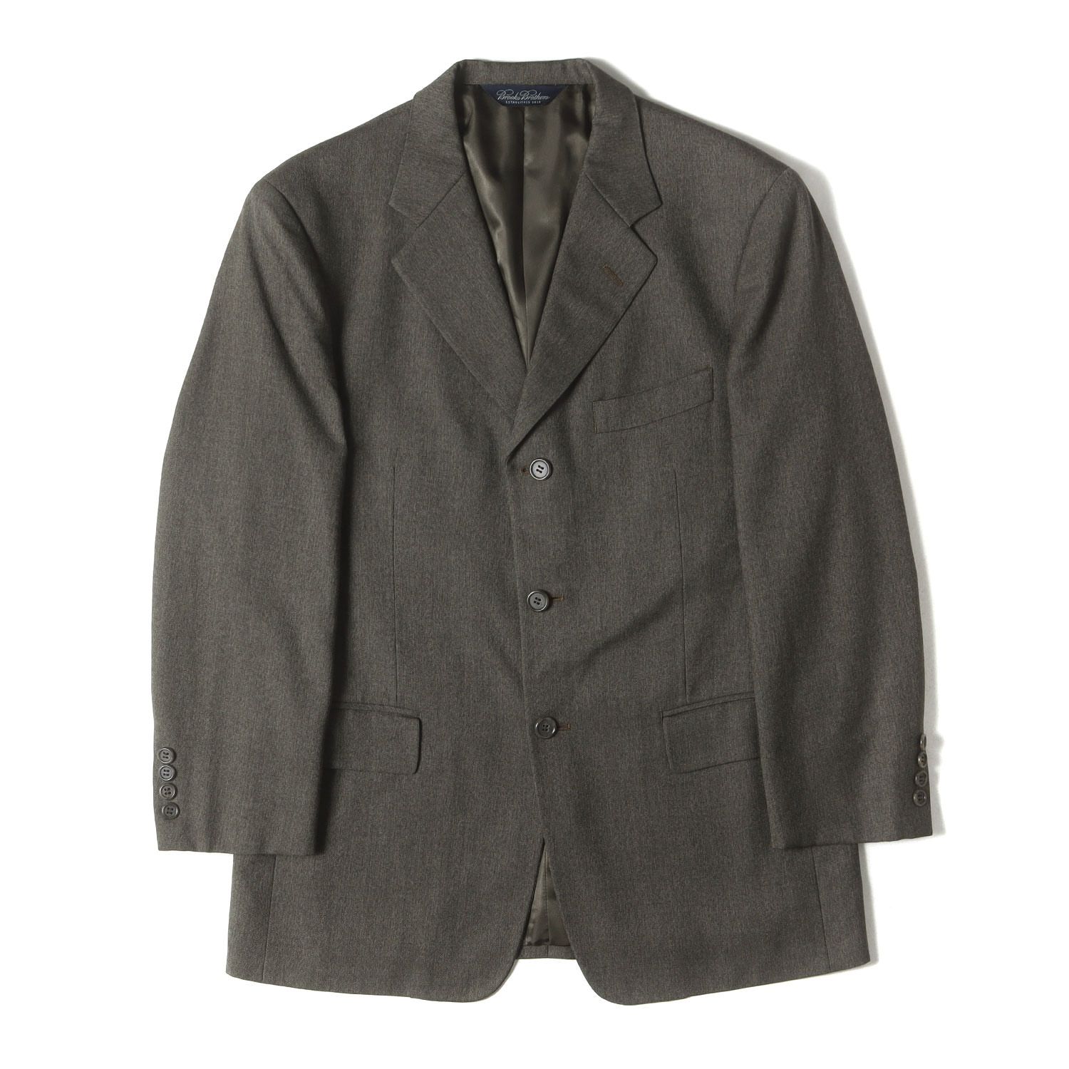 美品】BROOKS BROTHERS ブルックスブラザーズ ジャケット グレー 