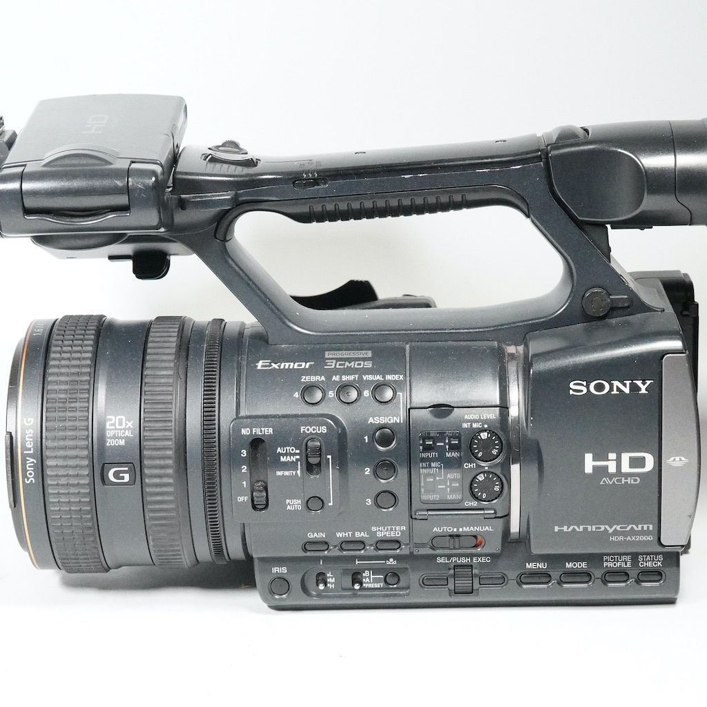 SONY ソニー HDR-AX2000 ブラック 動作OK 返金保証 /2442 - メルカリ