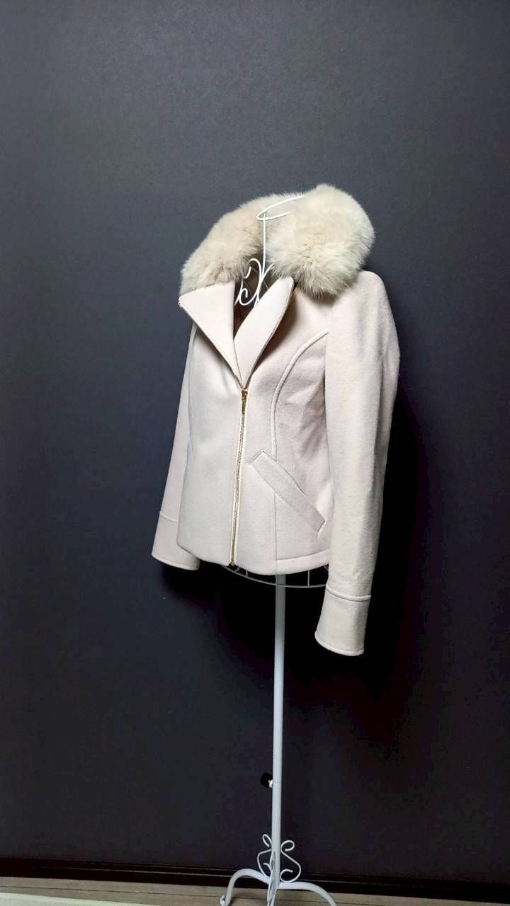 美品】LAISSE' PASSE' レッセパッセ ショートコート フォックスファー