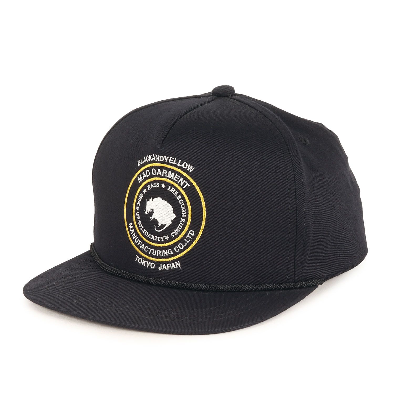 RATS ラッツ キャップ ブラック 黒 サイズ:FREE | 20SS アイコンマーク
