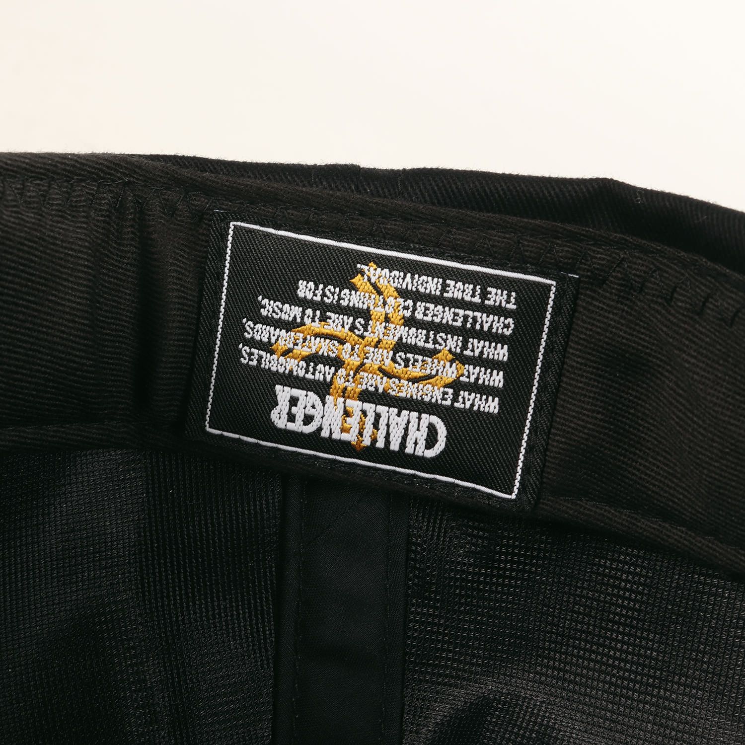 美品】CHALLENGER チャレンジャー キャップ ブラック 黒 サイズ:FREE