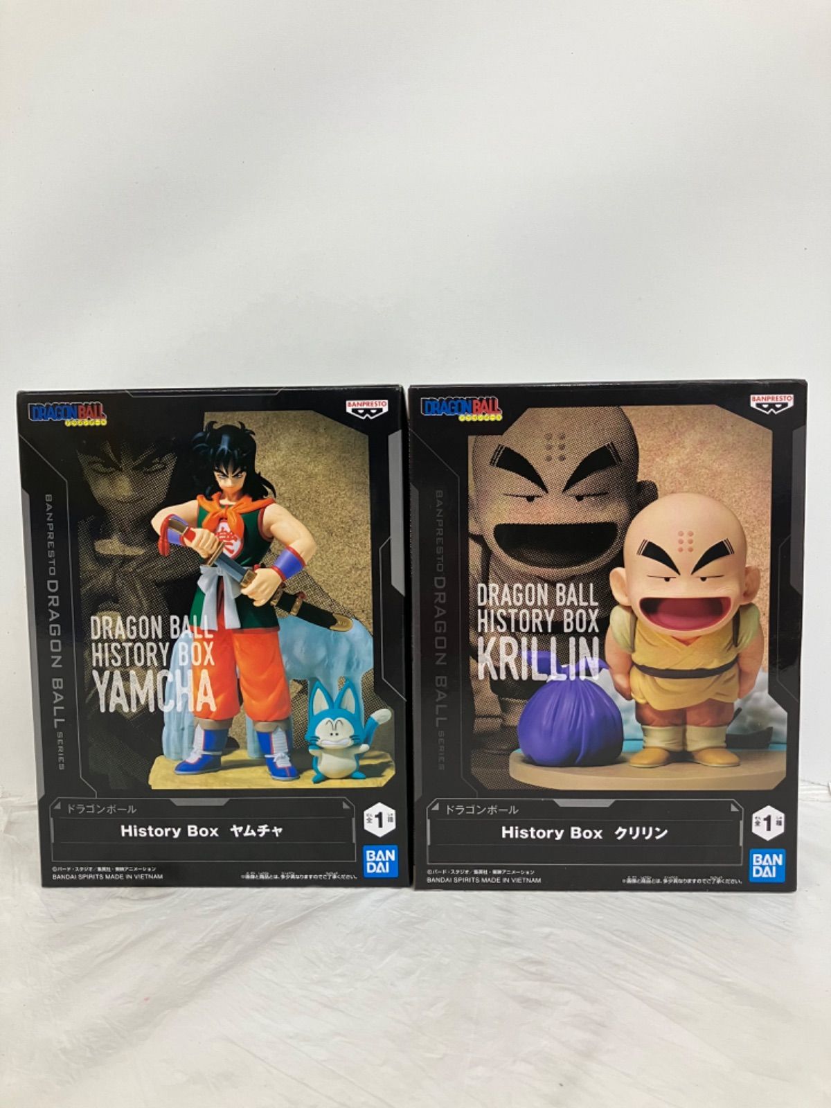 未開封 ドラゴンボール History Box ヤムチャ クリリン 2種 8個セット