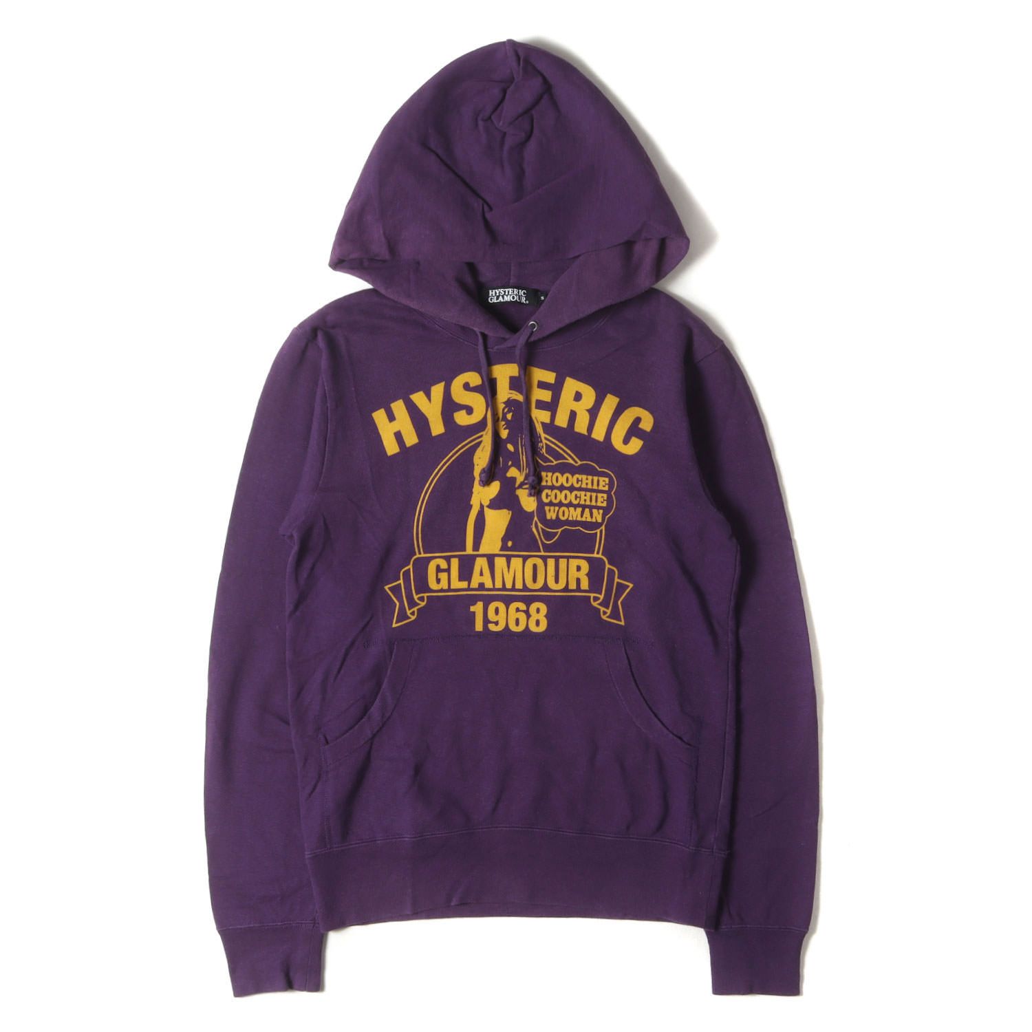 HYSTERIC GLAMOUR ヒステリックグラマー パーカー パープル サイズ:S