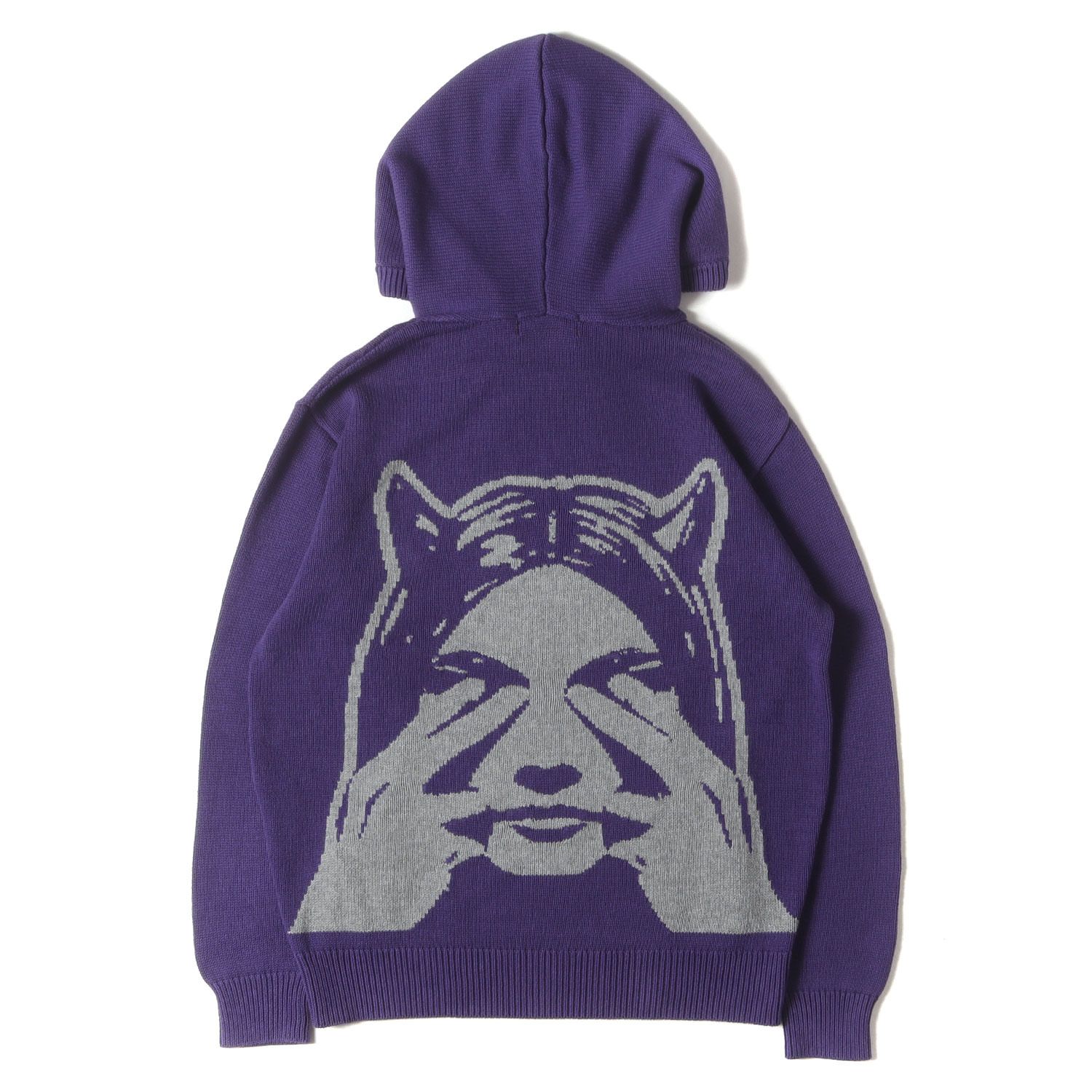 美品】HYSTERIC GLAMOUR ヒステリックグラマー パーカー パープル