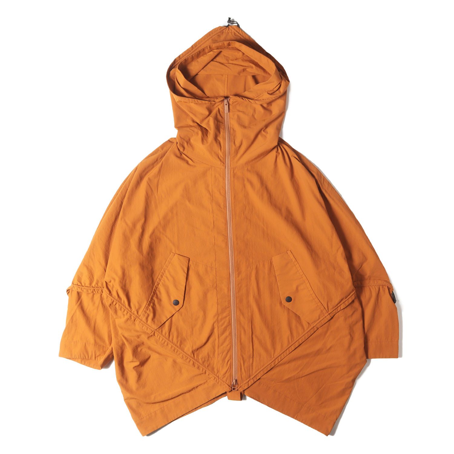 美品】ISSEY MIYAKE イッセイミヤケ ブルゾン ダークオレンジ サイズ:3