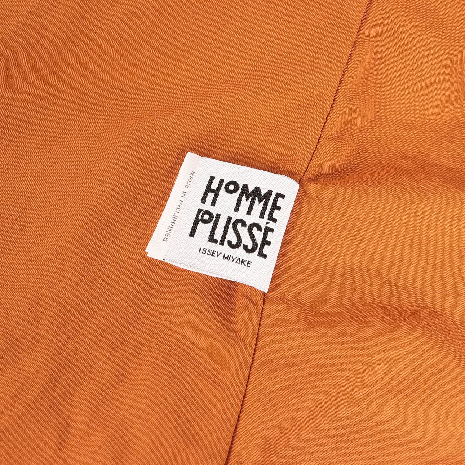 美品】ISSEY MIYAKE イッセイミヤケ ブルゾン ダークオレンジ サイズ:3 