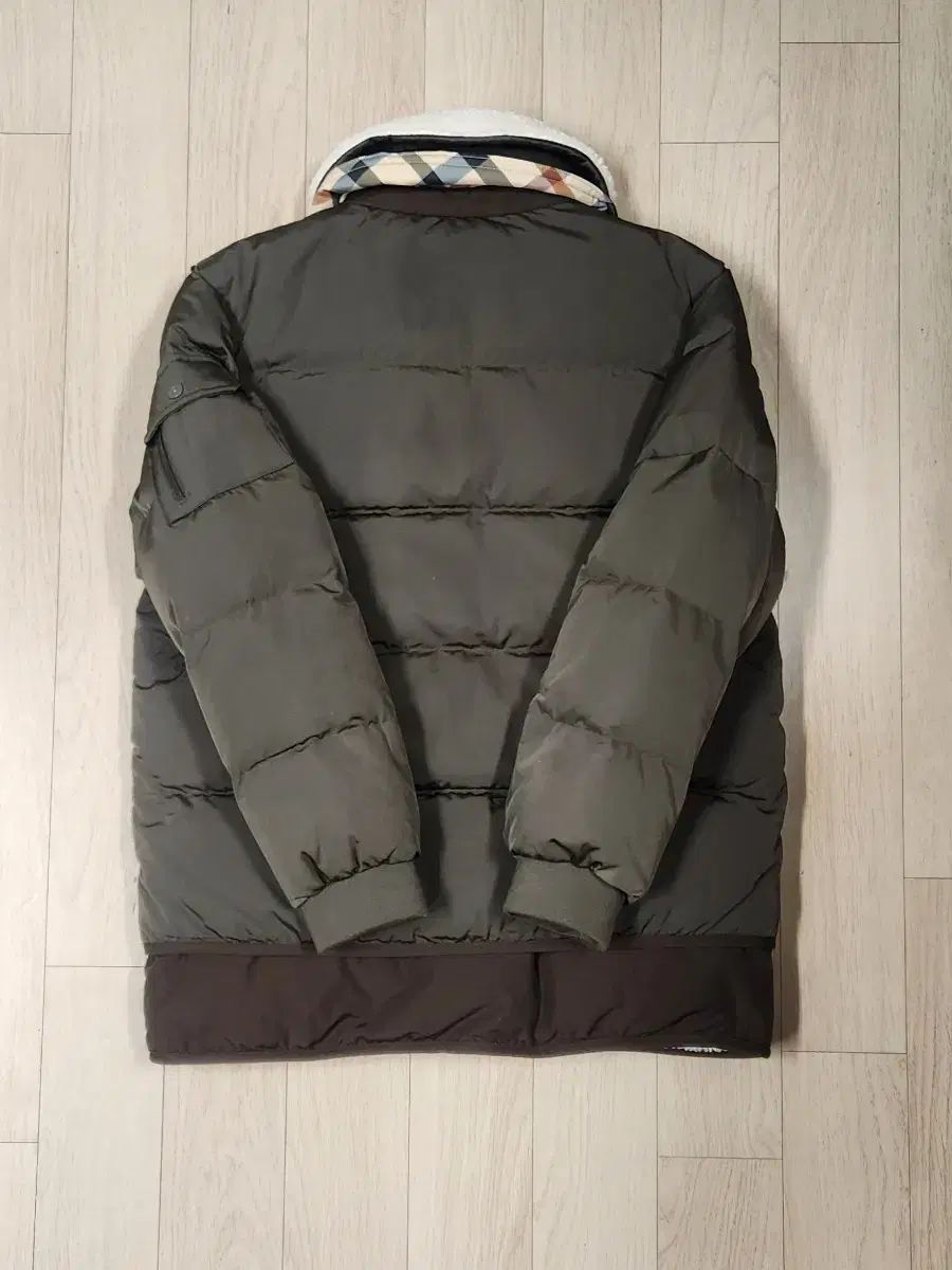 ダックス カーキ ファー カラ アウター ダウン 165 22 SS