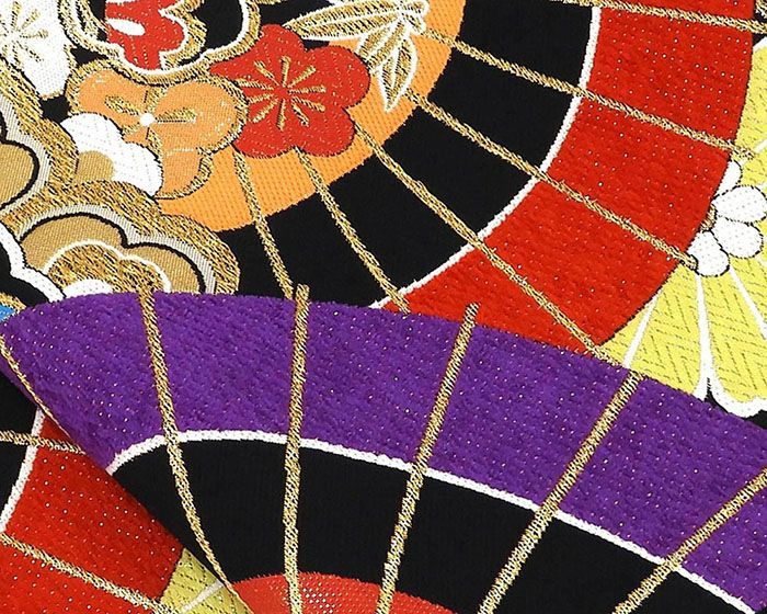 袋帯 正絹 四季花 振袖用 礼装用 フォーマル 良品 リサイクル 仕立て