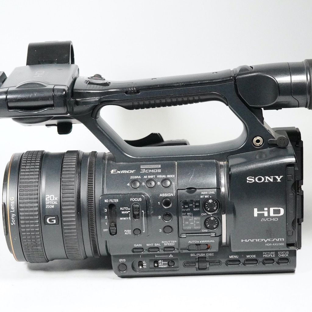 SONY ソニー HDR-AX2000 ブラック 元箱 動作OK 返金保証 /2443 - メルカリ