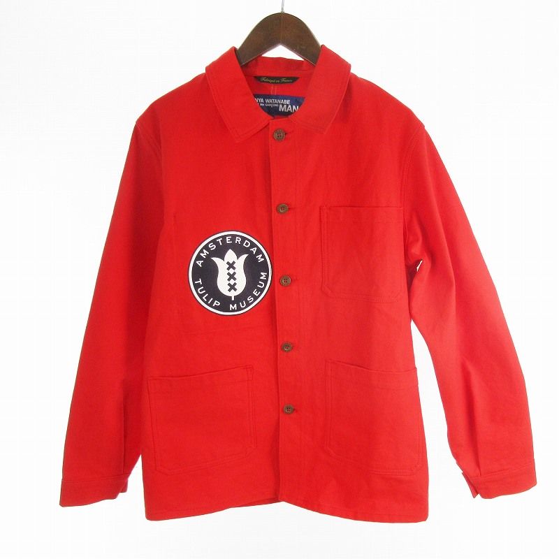 【希少】コムデギャルソン ジュンワタナベマン カバーオール レッド ジュンヤワタナベマン JUNYA WATANABE MAN コムデギャルソン LE