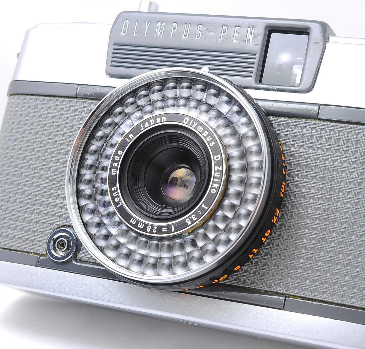 OLYMPUS PEN EE-2 グレー 電池不要の人気ハーフサイズフィルムカメラ