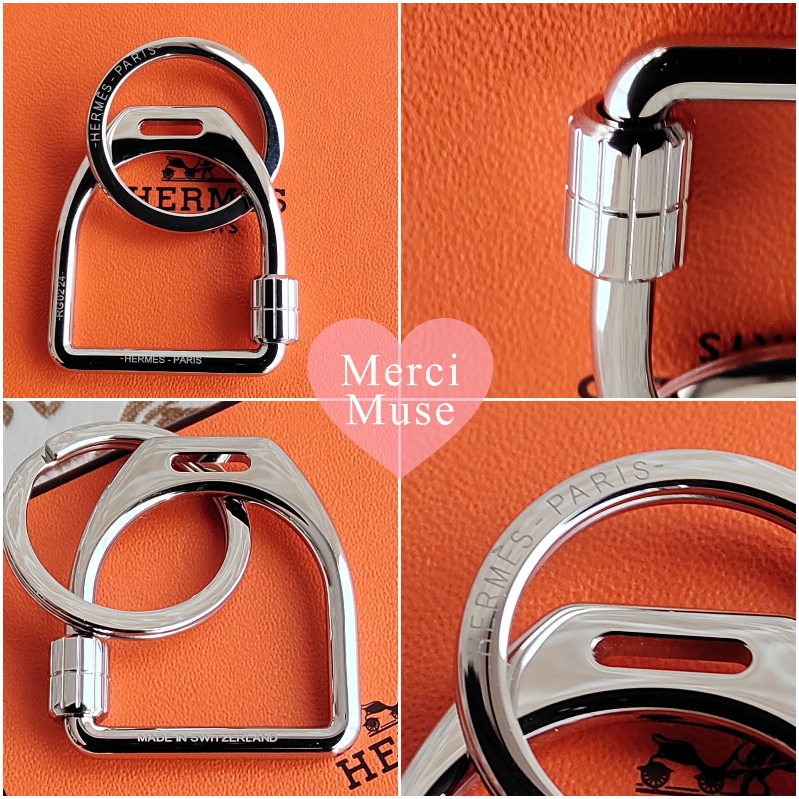 ❤未使用品❤エトリエキーリング シルバー エルメス 活躍アイテム