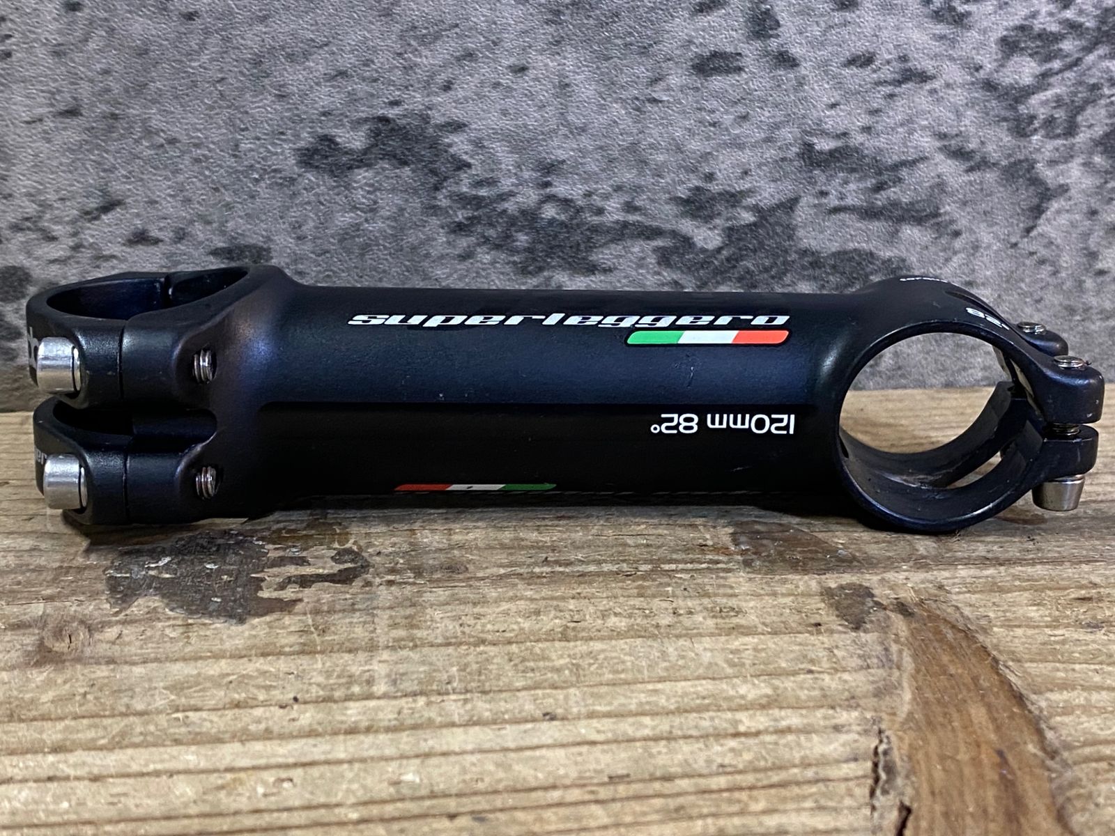 JP408 デダエレメンティ Deda Superleggero アルミ ステム 黒 120mm 82