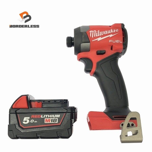 Milwaukee ミルウォーキー 18 V 充電式インパクトドライバー M FID 3 5.0 Ahバッテリ B 5 付 FUEL コードレス119394