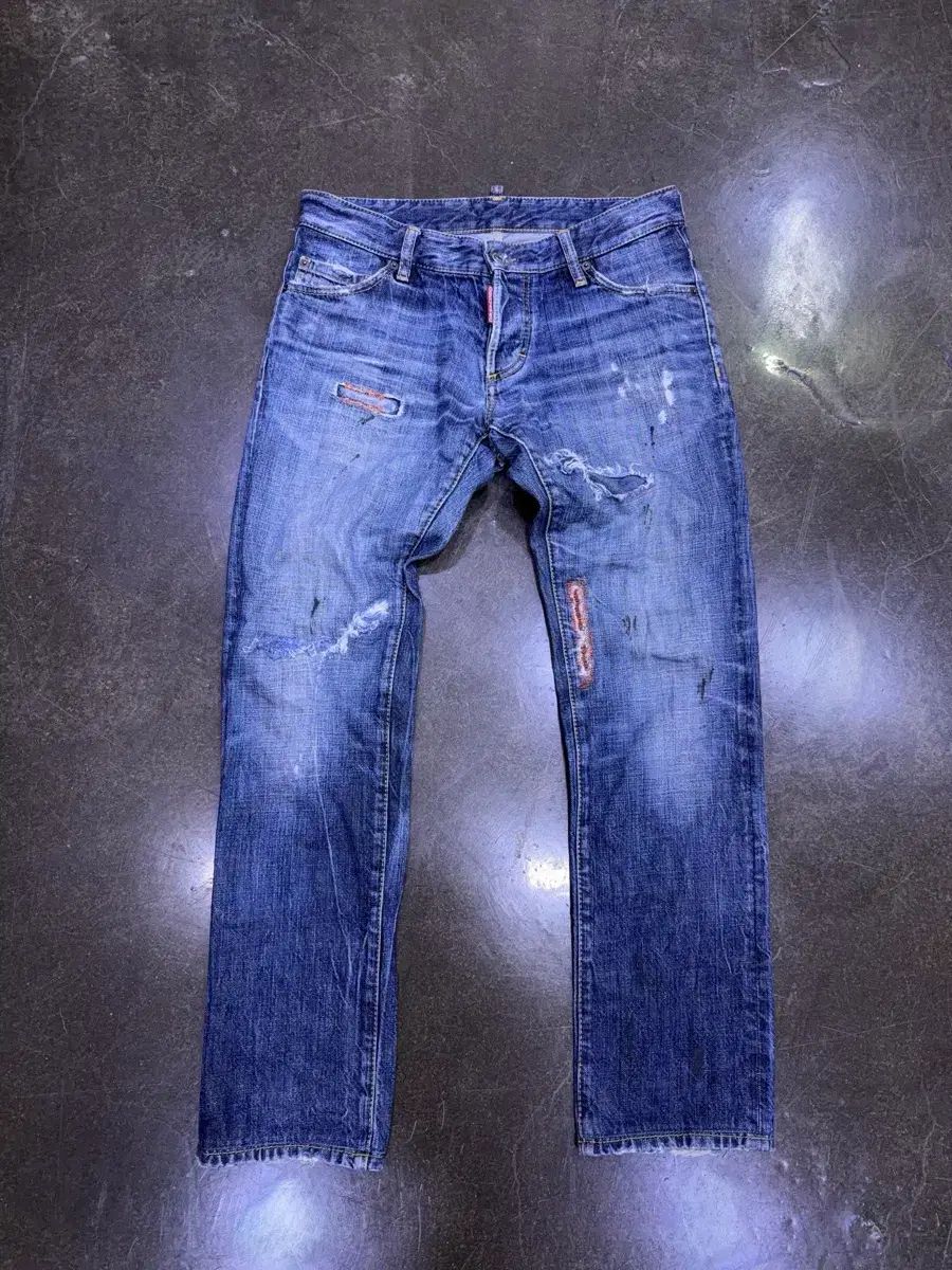 ディースクエアード2 ヴィンテージ ダメージ デストロイジーンズ デニムパンツ 46