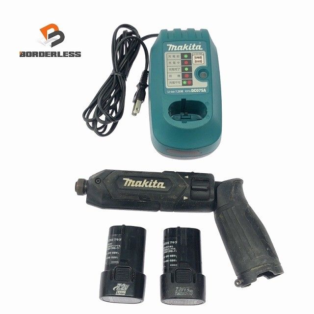 品 makita マキタ 7 2 V 充電式ペンインパクトドライバ TD 022 D 黒 バッテリ 1 5 Ah 0 充電器付き119397