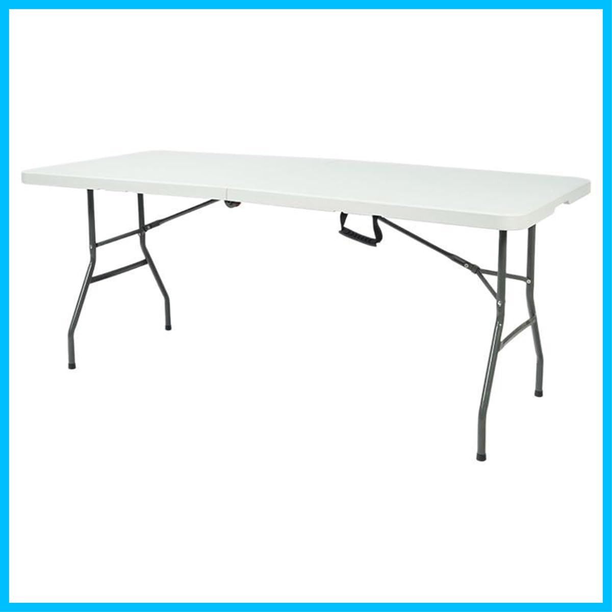 ダイニングテーブル アウトドア ポータブルテーブル 大きい 軽量 持ち運び 室内 屋外 折りたたみテーブル ピクニック キャンプ 耐荷重120 kg 152 cm
