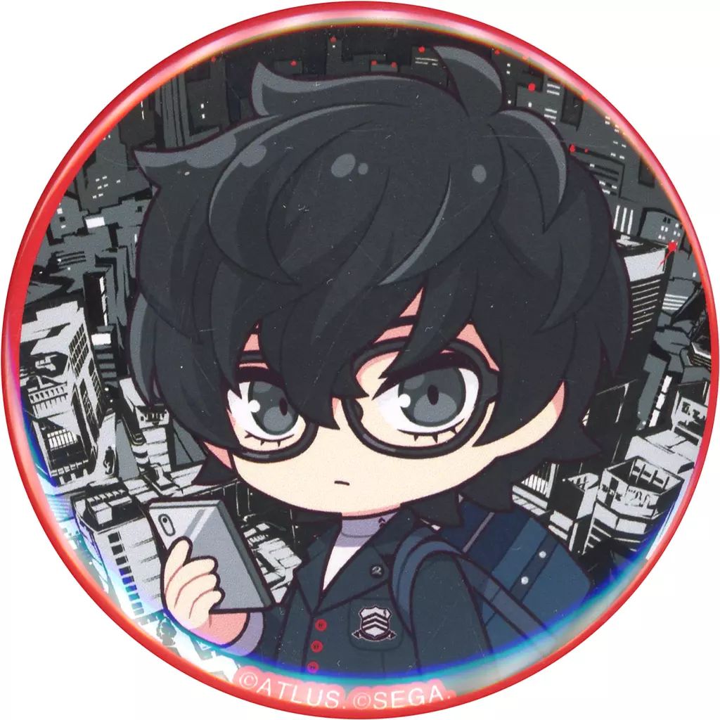 中古】バッジ・ピンズ 主人公(P5R) 制服ver. 「ペルソナ5 ザロイヤル